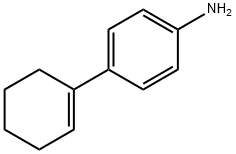 4-(1-环己烯基)苯胺,1747-75-7,结构式