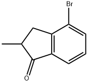 4-Bromo-2-methyl-1-indanone Structure