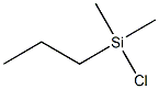 N-PROPYLDIMETHYLCHLOROSILANE Struktur