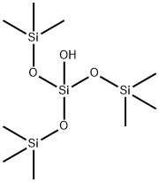 tris(Trimethylsilyloxy)silanol Struktur