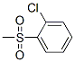 2-CHLOROPHENYL METHYL SULFONE Struktur