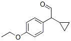 Benzeneacetaldehyde, alpha-cyclopropyl-4-ethoxy- (9CI) 化学構造式