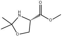 (S)-2,2-二甲基噁唑烷-4-羧酸甲酯, 174840-02-9, 结构式