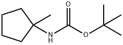 N-BOC-1-氨基-1-环戊烷甲醇,174889-22-6,结构式