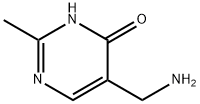 4(1H)-Pyrimidinone, 5-(aminomethyl)-2-methyl- (9CI) Structure