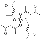 ACETYLACETONE, THORIUM DERIVATIVE 化学構造式