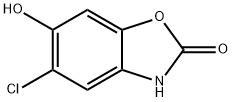 5-クロロベンゾオキサゾール-2,6-ジオール 化学構造式