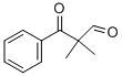 2,2-DIMETHYL-3-OXO-3-PHENYLPROPANAL Struktur
