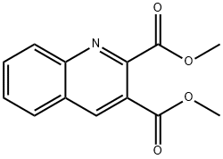 2,3-喹啉二甲酸二甲酯,17507-03-8,结构式
