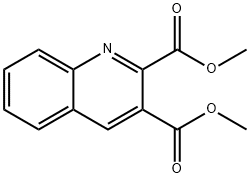 Dimethyl 2,3-quinolinedicarboxylate  Structure