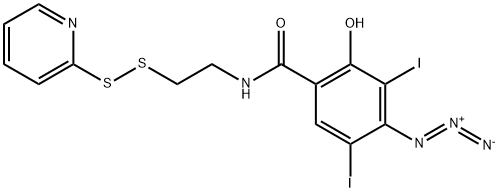 S-[2-(IODO-4-AZIDOSALICYLAMIDO)ETHYLTHIO]-2-THIOPYRIDINE