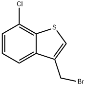 3-溴甲基-7-氯苯并[B]噻吩,17512-61-7,结构式