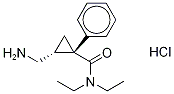 (1S-cis)-Milnacipran Hydrochloride Structure