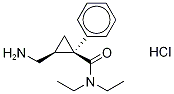 (1R-cis)-Milnacipran Hydrochloride Structure