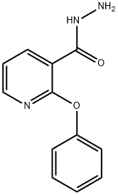 2-苯氧基烟酰肼 结构式