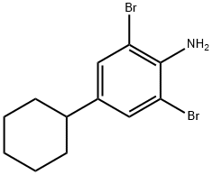 2,6-DIBROMO-4-CYCLOHEXYLANILINE Struktur
