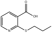 2-(N-PROPYLTHIO)NICOTINIC ACID Struktur
