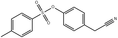 4-(CYANOMETHYL)PHENYL 4-METHYLBENZENE-1-SULFONATE Struktur