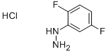 2,5-二氟苯肼盐酸盐, 175135-73-6, 结构式