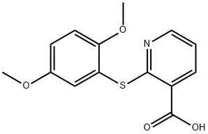 175135-77-0 2-(2,5-DIMETHOXYPHENYLTHIO)PYRIDINE-3-CARBOXYLIC ACID