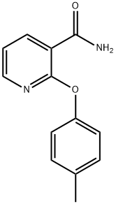 2-(4-METHYLPHENOXY)NICOTINAMIDE Struktur