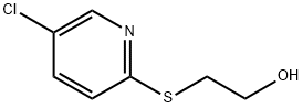 2-[(5-CHLORO-2-PYRIDYL)THIO]ETHAN-1-OL Struktur