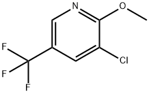 2-甲氧基-3-溴-5-氯吡啶, 175136-17-1, 结构式
