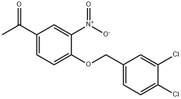 175136-25-1 1-[4-[(3,4-二氯苄基)氧基]-3-硝基苯基]-1-乙酮