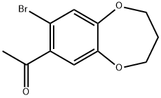 1-(8-BROMO-3,4-DIHYDRO-2H-1,5-BENZODIOXEPIN-7-YL)ETHAN-1-ONE