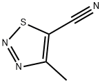 5-CYANO-4-METHYL-1,2,3-THIADIAZOLE Struktur