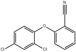 2-(2,4-DICHLOROPHENOXY)BENZONITRILE Structure
