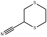 1,4-DITHIANE-2-CARBONITRILE Structure
