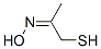 Mercaptoacetone oxime Struktur
