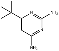 6-(TERT-BUTYL)PYRIMIDINE-2,4-DIAMINE 化学構造式