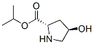 L-Proline, 4-hydroxy-, 1-methylethyl ester, (4R)- (9CI) Struktur