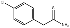 4-氯苯基硫代乙酰胺, 17518-48-8, 结构式