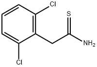 2-(2,6-DICHLOROPHENYL)ETHANETHIOAMIDE Structure
