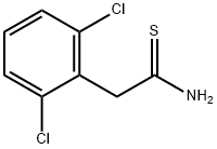 2-(2,6-二氯苯基)硫代乙酰胺, 17518-49-9, 结构式