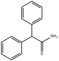 2,2-ジフェニルチオアセトアミド 化学構造式
