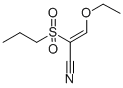 3-ETHOXY-2-(PROPYLSULFONYL)ACRYLONITRILE Structure