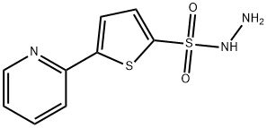 5-(2-PYRIDYL)THIOPHENE-2-SULFONOHYDRAZIDE Structure