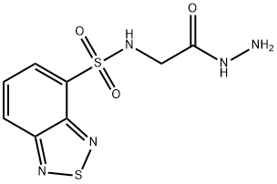 N4-(2-HYDRAZINO-2-OXOETHYL)-2,1,3-BENZOTHIADIAZOLE-4-SULFONAMIDE Structure