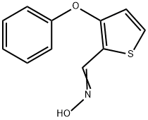 3-PHENOXYTHIOPHENE-2-CARBALDEHYDE OXIME Struktur