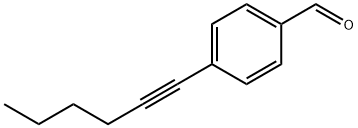 4-己-1-炔基苯甲醛,175203-90-4,结构式