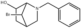 2-AZA-2-BENZYL-7-BROMO-6-HYDROXY-2-BICYCLO(2.2.1)HEPTANE Structure