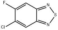 5-CHLORO-6-FLUOROBENZO-2,1,3-THIADIAZOLE Structure