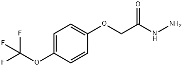 4-(TRIFLUOROMETHOXY)PHENOXYACETIC ACID HYDRAZIDE Struktur