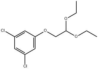 1,3-二氯-5-(2,2-二乙氧基乙氧基)苯 结构式