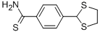4-(1,3-DITHIOLAN-2-YL)BENZENE-1-CARBOTHIOAMIDE Struktur