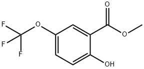 2,5-ビス(トリフルオロエトキシ)安息香酸メチル 化学構造式